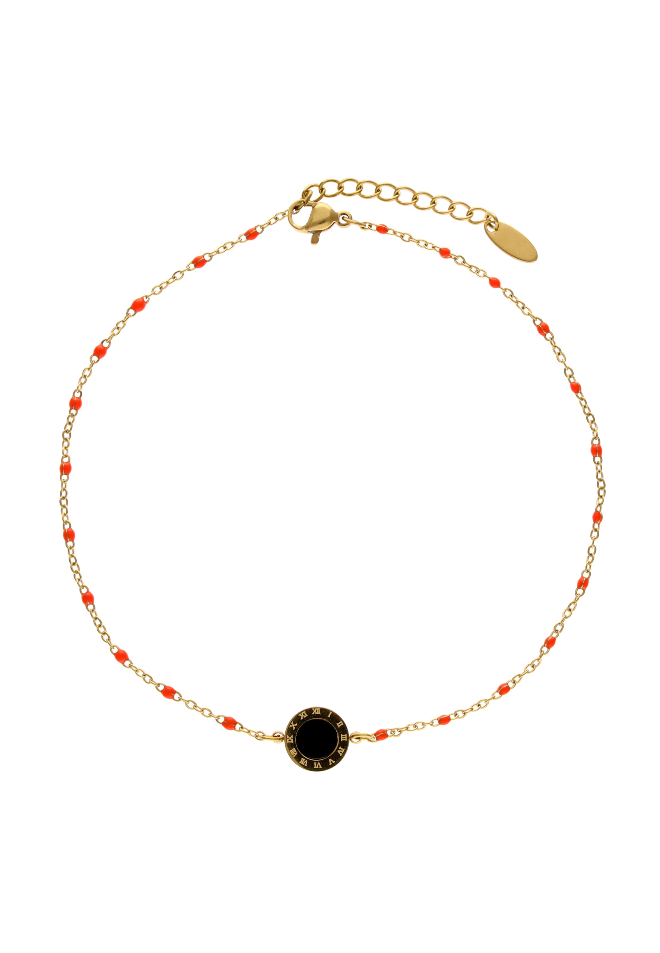 IZIA - Joyería para pies en oro: frente