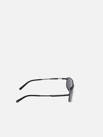 TIMBERLAND Zonnebril 'Timberland TB00041 Matte black 61/14/145 MAN Sunglasses' in Zwart