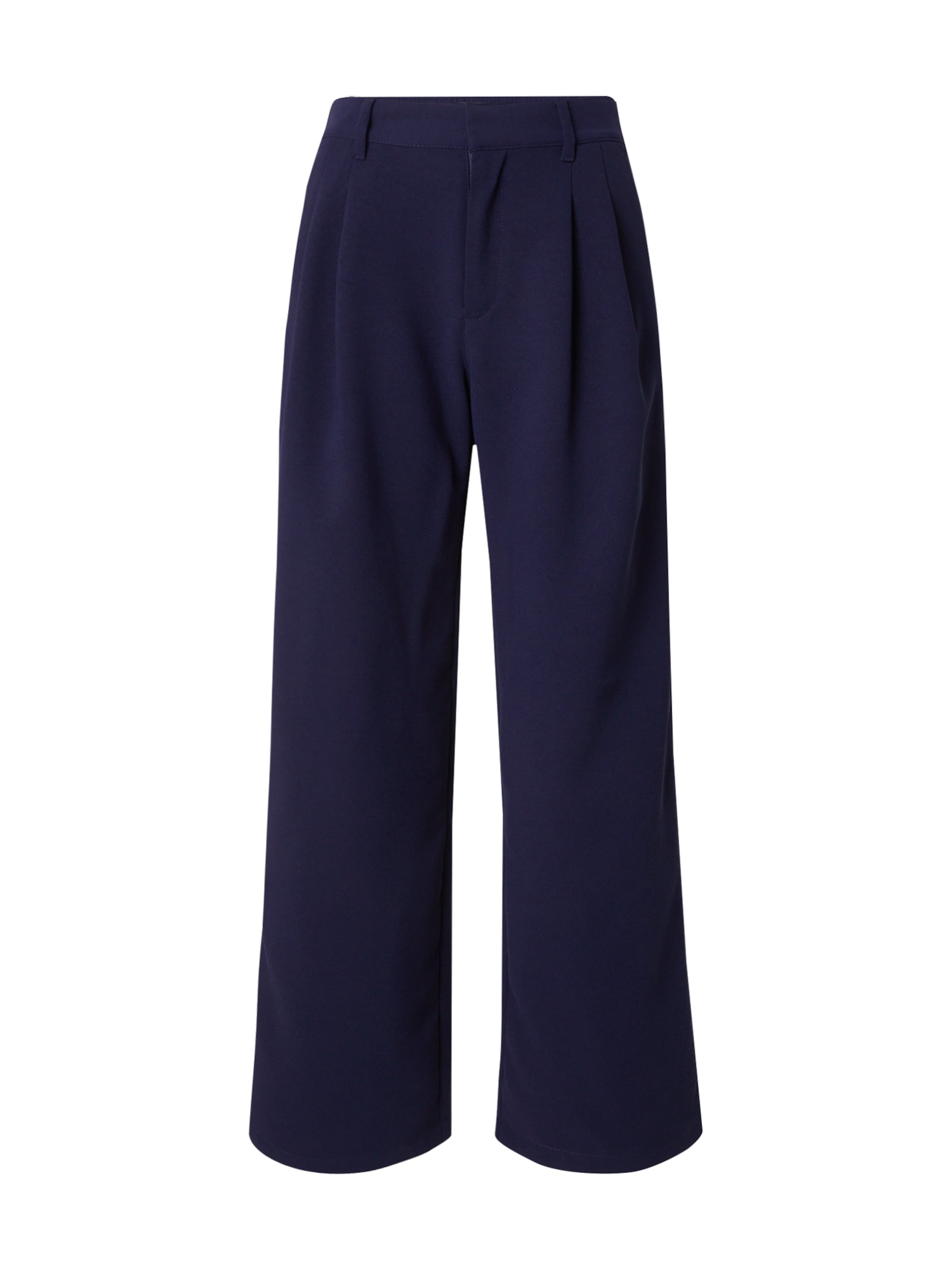 GAP Широки крачоли Панталон с набор в синьо: отпред