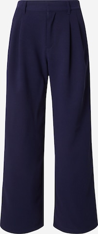 Wide leg Pantaloni con pieghe di GAP in blu: frontale