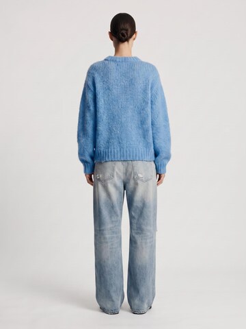 americandreams Oversized Sweater 'Leonnie' in Blue