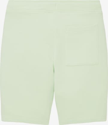 Regular Pantalon TOM TAILOR en vert