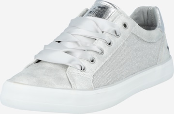 MUSTANG Platform trainers in Silver: front