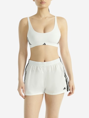 Bustier Soutien-gorge ' Scoop Bralette - Sport Active Essentials ' ADIDAS SPORTSWEAR en blanc