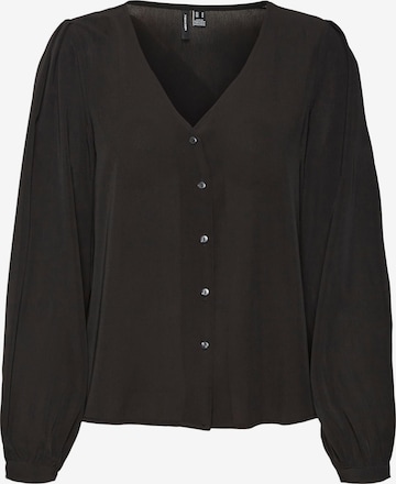 VERO MODA Blouse 'NAJA' in Zwart: voorkant