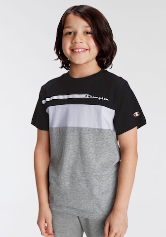 Champion Authentic Athletic Apparel T-Shirt in Schwarz: predná strana