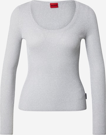 Pull-over 'Sunessya' HUGO en gris : devant