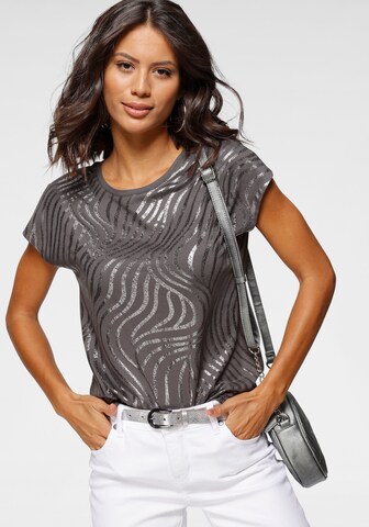 LAURA SCOTT Shirt in Grey