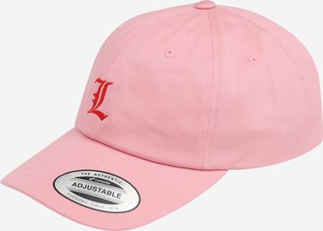 Cappello da baseball di Urban Classics in rosa: frontale