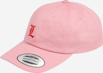 Cappello da baseball di Urban Classics in rosa: frontale