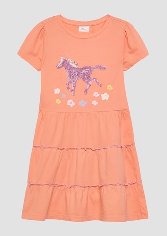 s.Oliver Dress in Orange