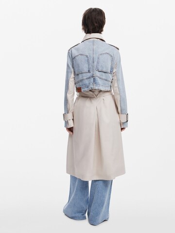 Desigual Between-seasons coat 'Two-Piece' in Beige