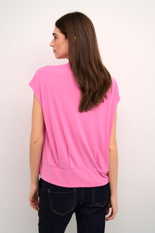 CULTURE T-Shirt 'Drica Kajsa' in Pink