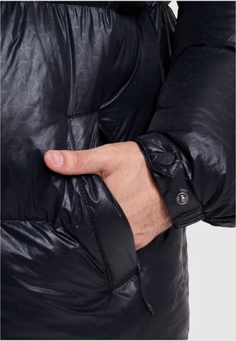 SOUTHPOLE Winter Jacket 'Bubble Icy 1.0' in Black