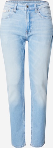 Calvin Klein JeansSlimfit Traperice - plava boja: prednji dio