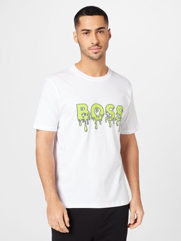 BOSS T-Shirt in Weiß: predná strana