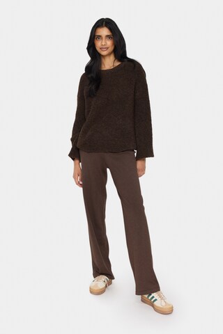 Pull-over 'Gela' SAINT TROPEZ en marron
