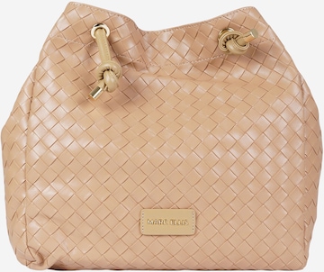 Borsa a tracolla di Marc Ellis in marrone: frontale