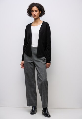 STREET ONE Strickjacke in Schwarz