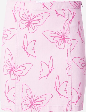 florence by mills exclusive for ABOUT YOU Skirt 'Good Novel' in Pink: front