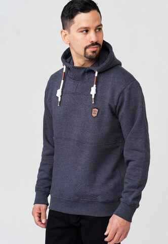 Sweat-shirt 'Meza' INDICODE JEANS en bleu