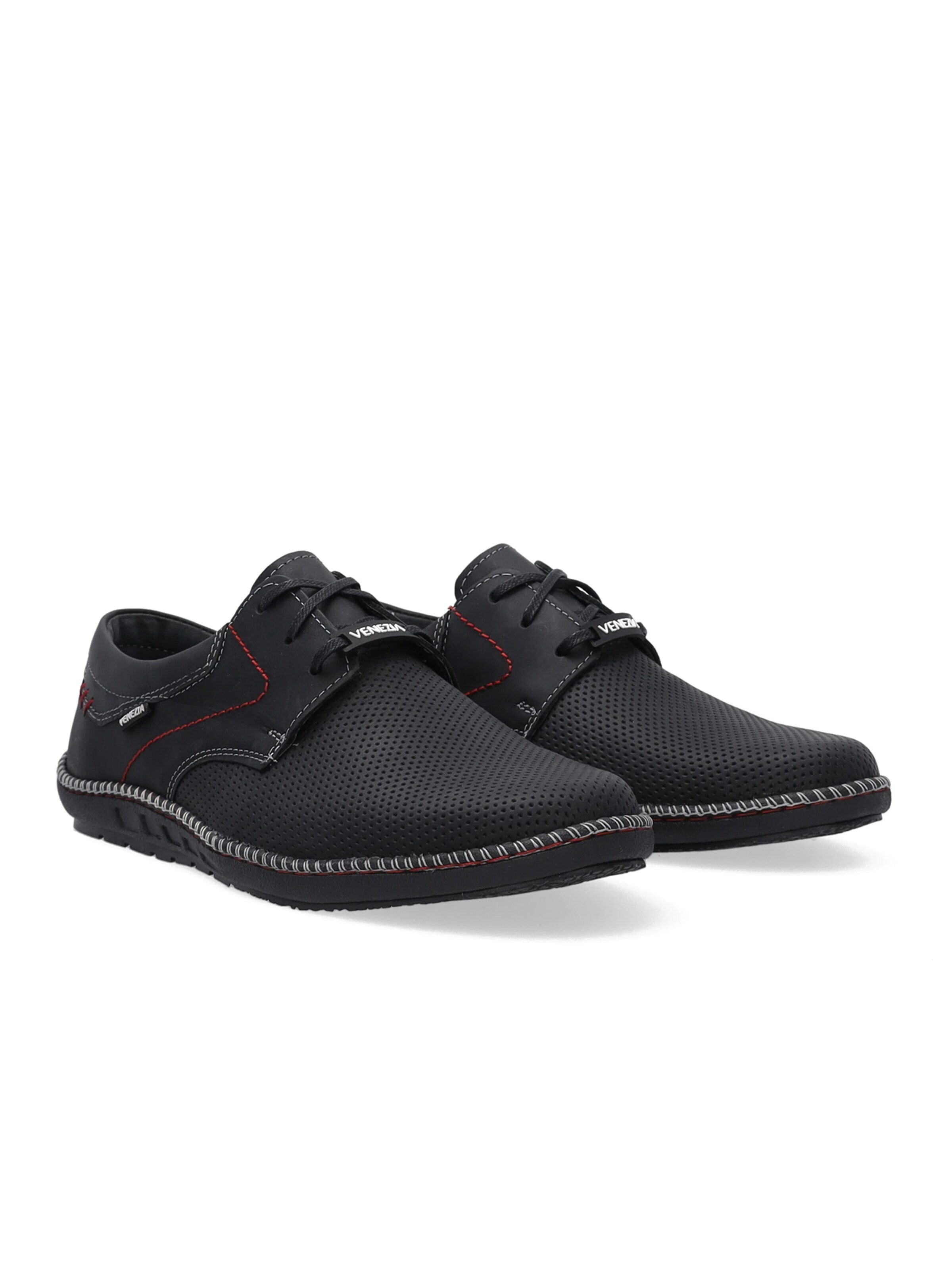 VENEZIA Moccasins in Black