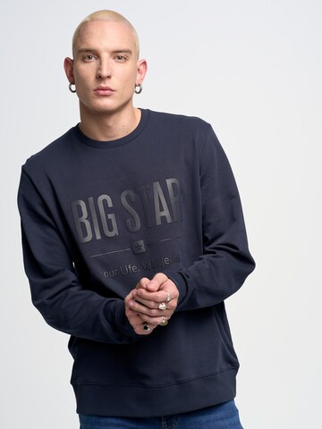 BIG STAR Sweatshirt 'ECODORT' in Blau: predná strana