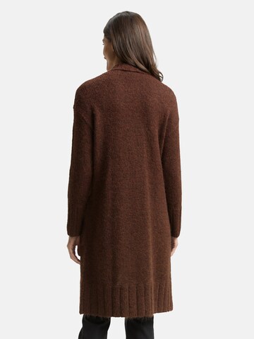 TOM TAILOR Knit Cardigan in Brown