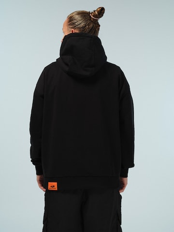 Pacemaker Zip-Up Hoodie 'Jamal' in Black