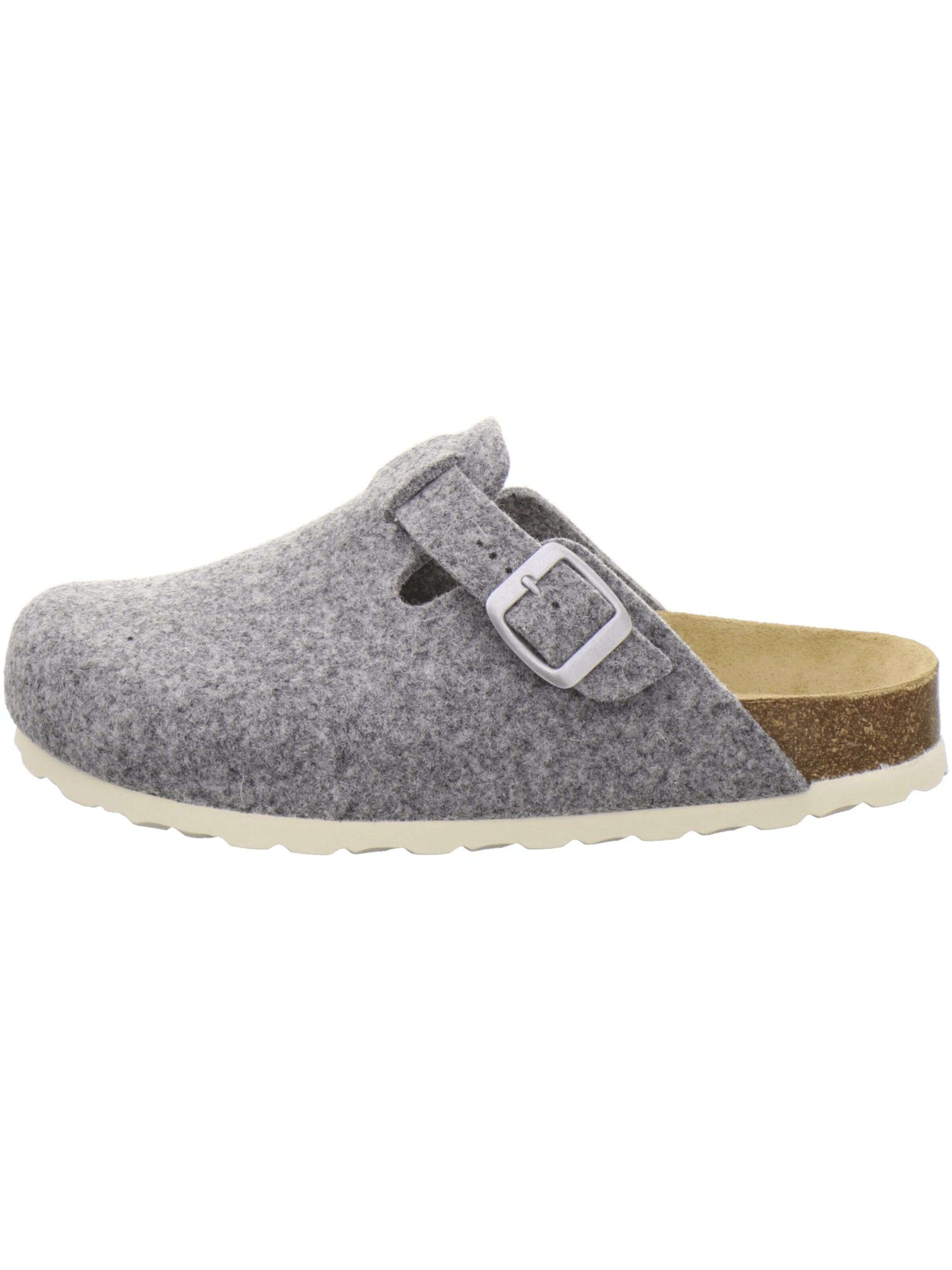 AFS-Schuhe - Zapatillas de casa 'Hausschuhe Damen Filz grau' en gris