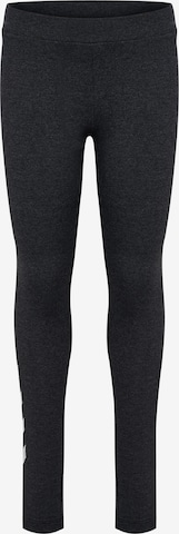 Hummel Skinny Sporthose in Schwarz: Vorderseite