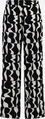 DreiMaster Klassik Wide leg Pants in Black: front