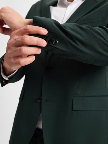 BOSS Regular Blazer ' Jasper ' in Green