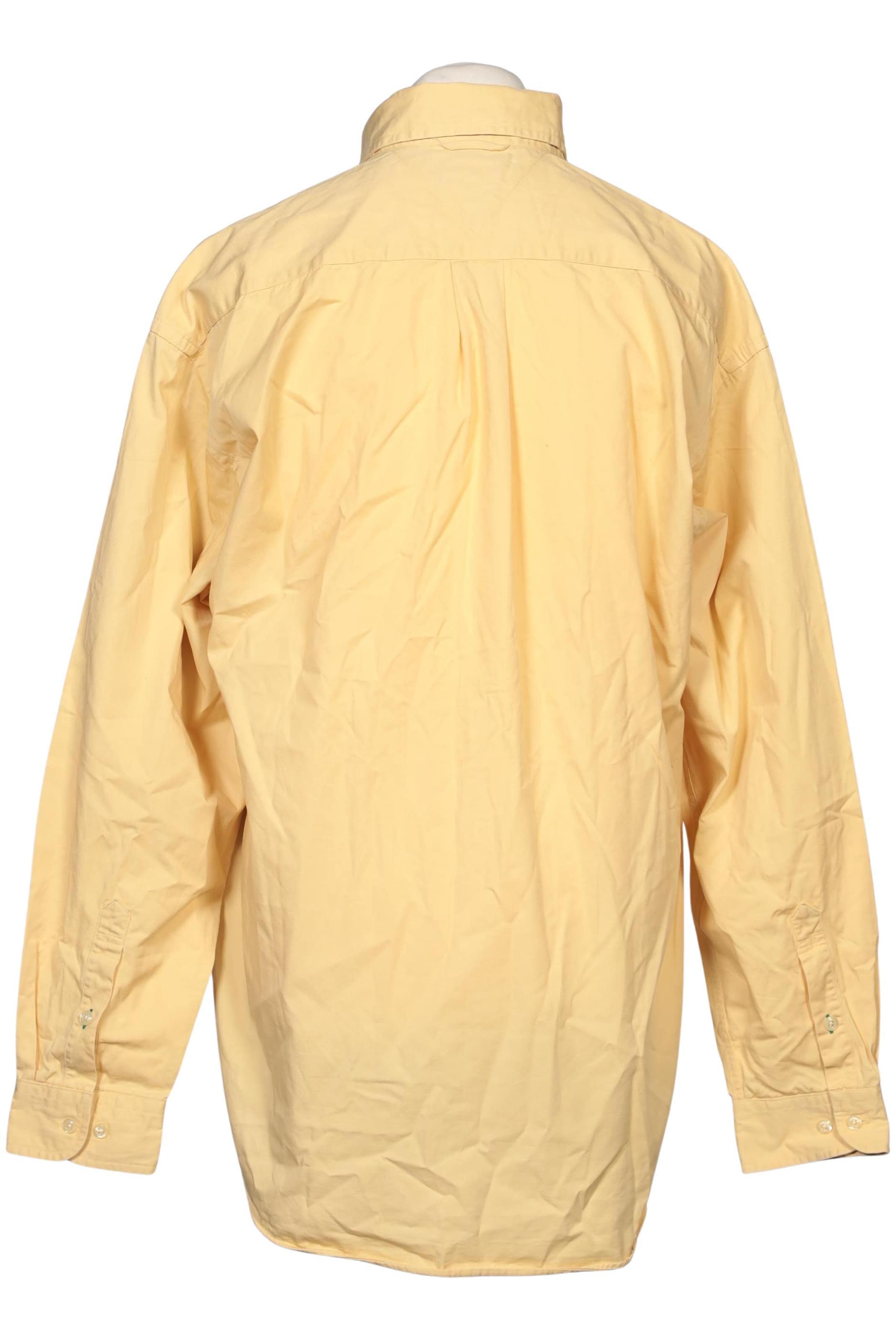TOMMY HILFIGER Button Up Shirt in L in Yellow
