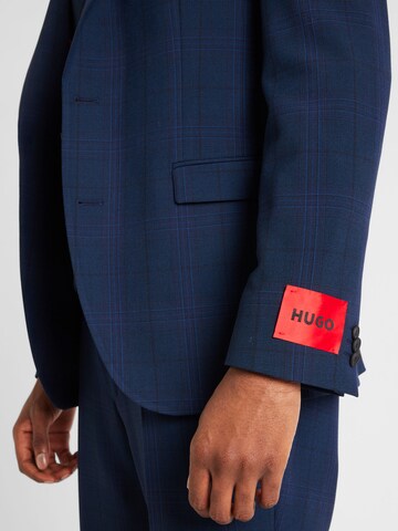 HUGO Red Slimfit Pak 'Arti Hesten' in Blauw