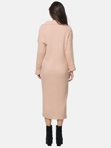 Robes en maille Elara en rose