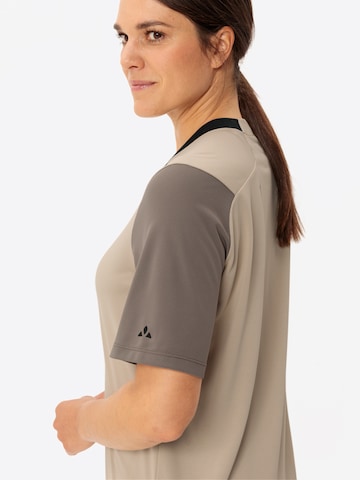 VAUDE Performance shirt 'Loamer' in Beige
