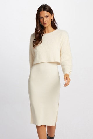 Morgan Knitted dress 'RMONA' in Beige: front