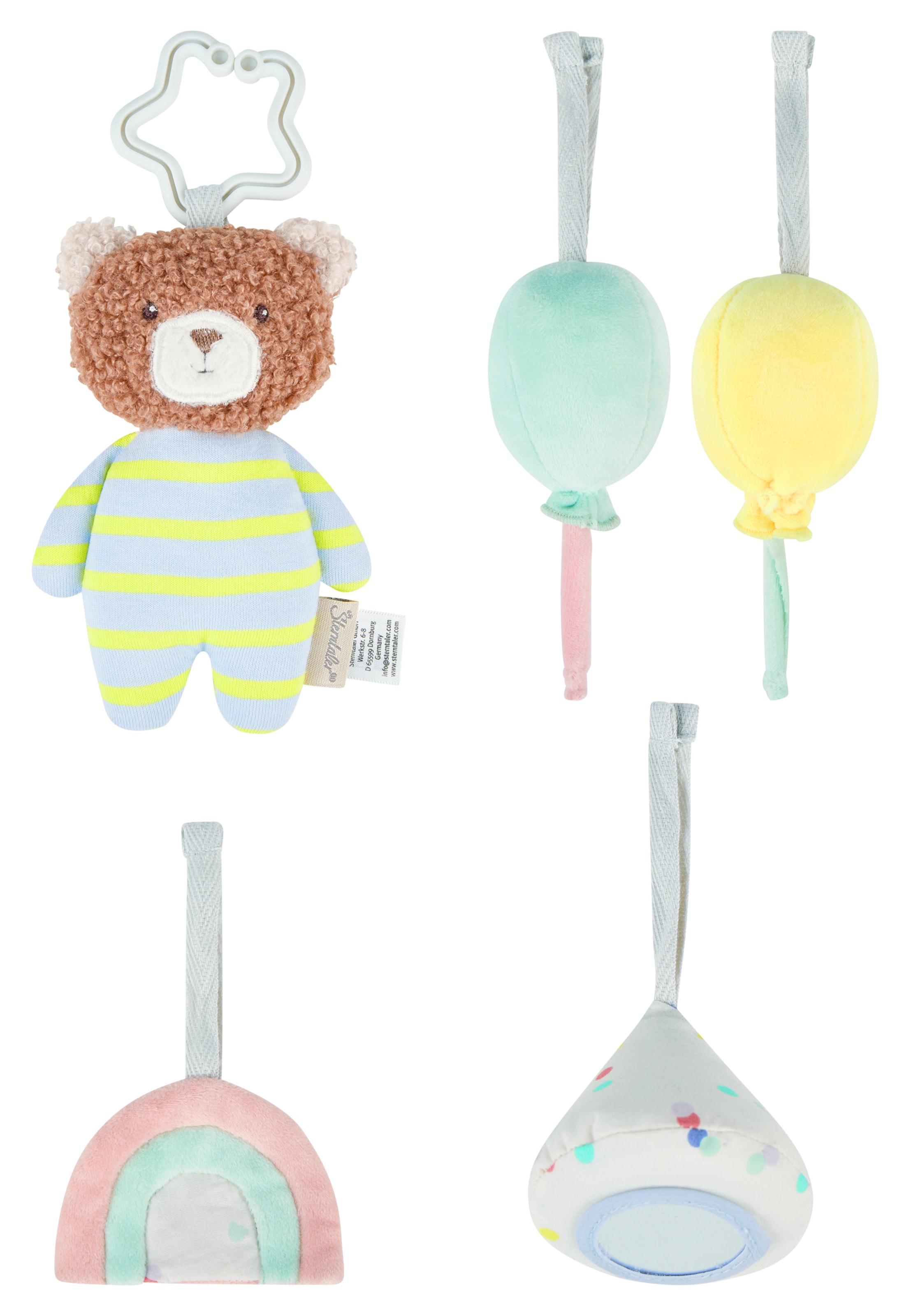 STERNTALER Baby Blanket 'Bob' in Mixed colors