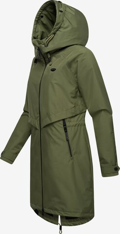 Manteau fonctionnel 'Frodik' Ragwear en vert