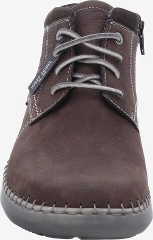 JOSEF SEIBEL Lace-Up Boots 'Louis' in Brown