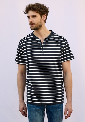 Street One MEN Shirt in Blue: front