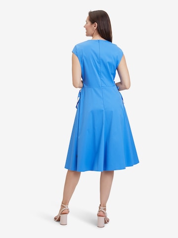 Vera Mont Sommerkleid mit Cut-Outs in Blau