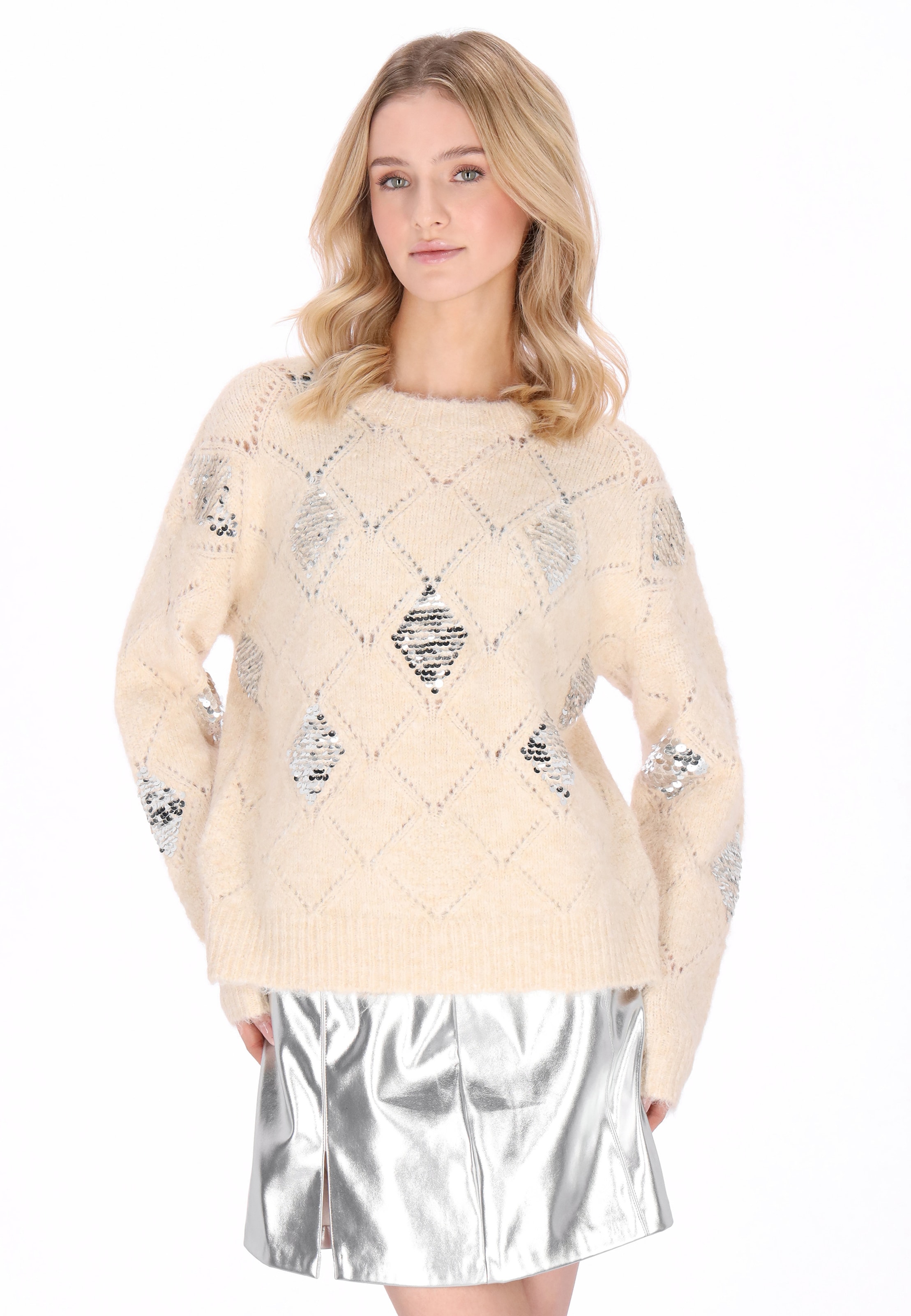 MYMO - Jersey en beige: frente