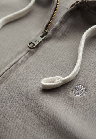 Superdry Sweat jacket 'Essential' in Grey