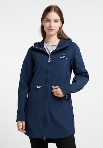 DreiMaster Maritim Toiminnallinen takki värissä sininen: edessä