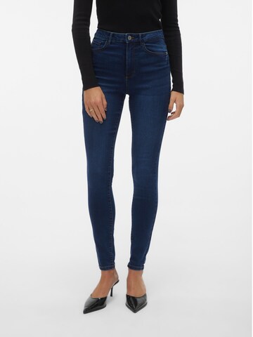 VERO MODA Skinny Jeans 'SOPHIA' in Blauw: voorkant