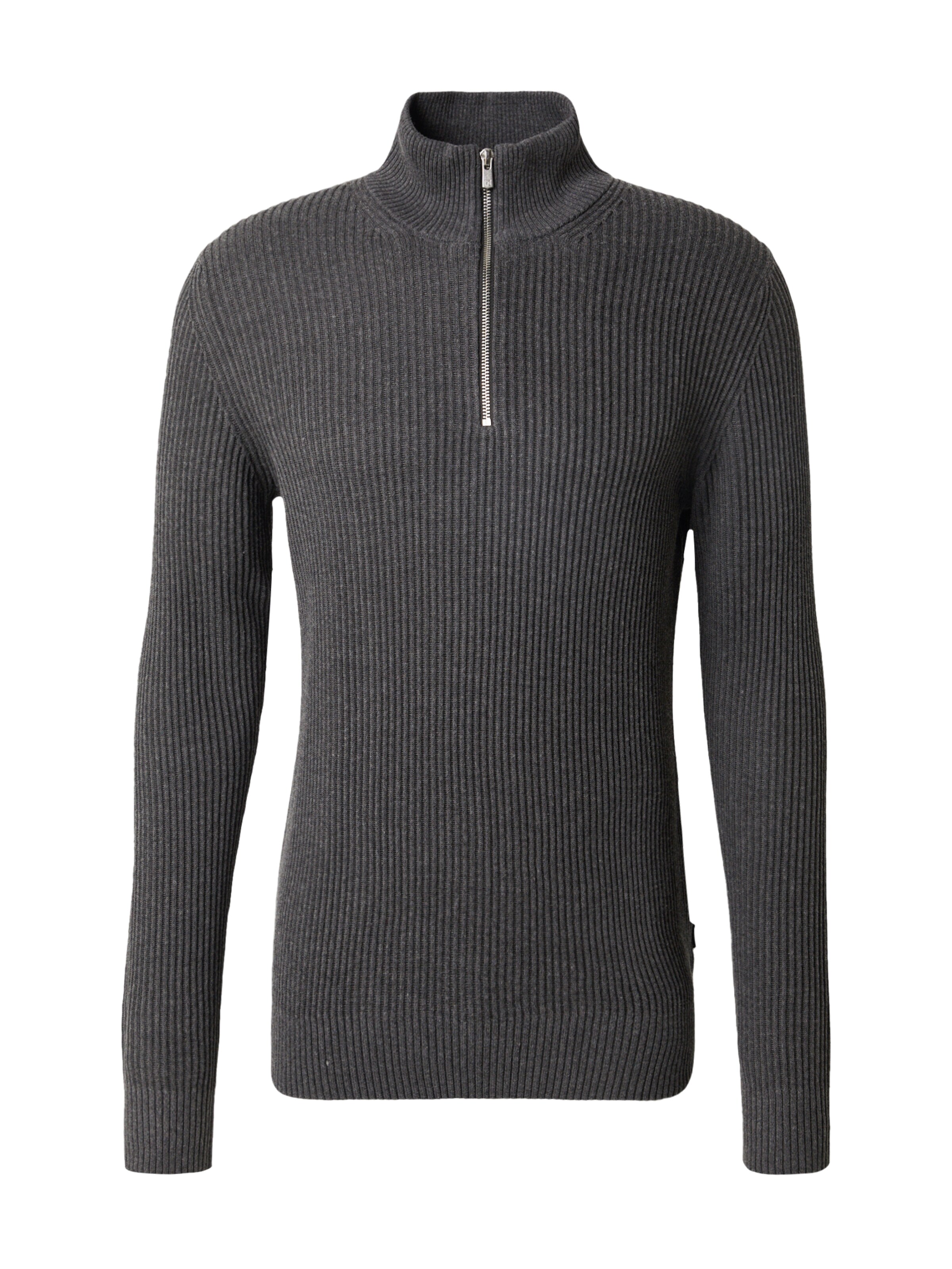 Jack & Jones Premium Πουλόβερ 'JPRBLALIAM' σε γκρι: μπροστά