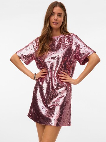 VERO MODA Jurk 'VMBlume' in Roze: voorkant