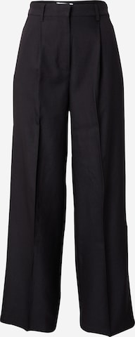 STUDIO SELECT Wide leg Pantalon 'Georgia' in Zwart: voorkant